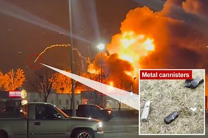 Teen killed by flying canister after massive vaping company explosion has debris raining down as far as a mile away