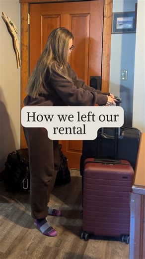 Taron Teague | How we left our short term rental #airbnbhost #str #travelingwithtoddlers #skitrip | Instagram