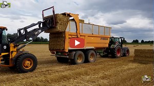 Hoe het ook kan..... Stropakken transport met Joskin kipper --- Trekkerweb.nl