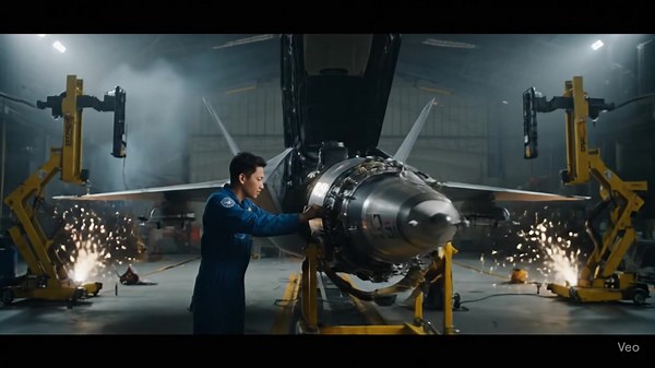Jet Engine ni RUSI😱#veo3 #ai #rusilangmalakas