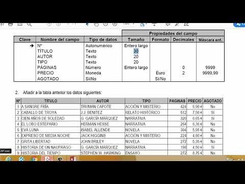 Access - ejercicio 1