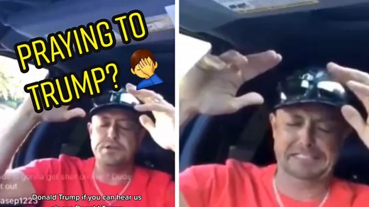 Donald Trump Please Save Us / Praying To Trump Livestream Arrest | Know Your Meme