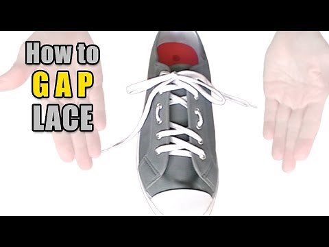 Gap Lacing Tutorial – Professor Shoelace
