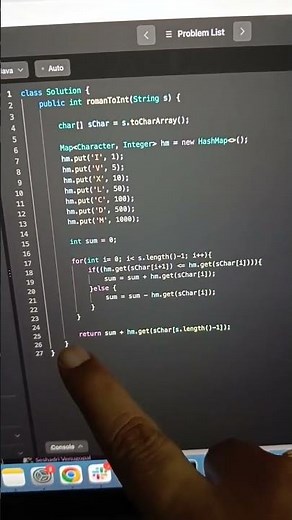 Leetcode 13. Roman to Integer #java