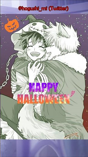 BakuDeku Art | Halloween [134/169] #bkdkhalloween #bakudekufanart