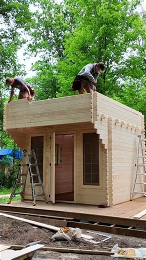 Do you want to build this cabin? Comment "havenultra" for more details!