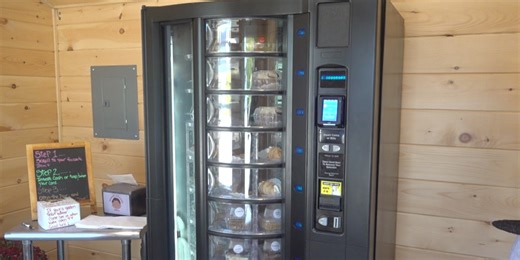 24/7 dessert vending machine opens on Verona Island
