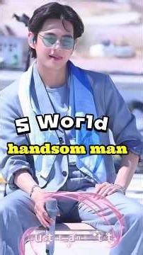 Who is the Most Handsome Man in K-Pop? 👑 | BTS Special #bts #youtubeshorts #btsarmy