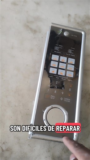 Reparar teclado de microondas | Hugo Lopez
