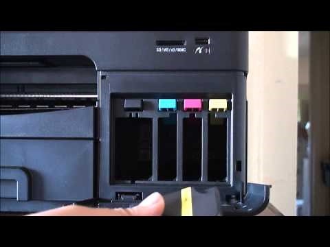 How to install ink cartridges on a Lexmark printer (OfficeEdge: Pro4000, Pro5000, and Pro5500)
