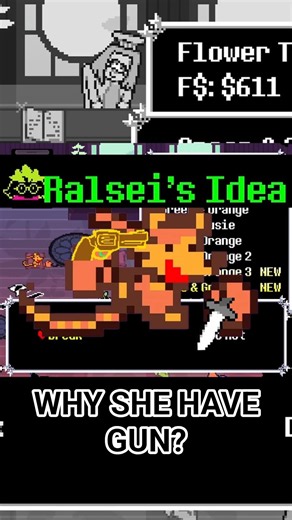 Secret Orange Interaction?????? #deltarune