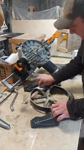 How to fix my Evolution Mitre / Chop saw..it had a little bit of a grinding issue!