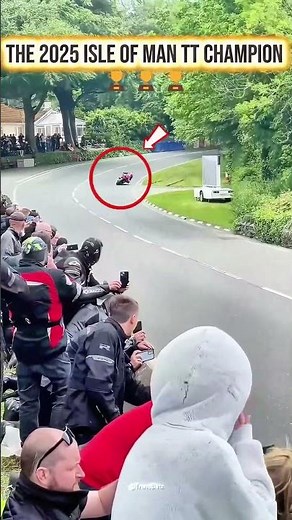 Legendary Win at the 2025 Isle of Man TT 🏆 Insane Final Lap & Victory Celebration #shorts #racing