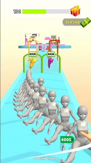 Build A Doll Lvl 136 - Making Doll Factory 🤩😱 #trending #shorts #youtubeshorts #games