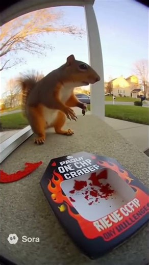 Squirrel vs One Chip Challenge (Instant Regret)