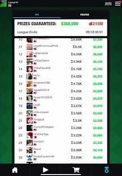 Skillz | Solitaire Cube | 360000$ Pro League | $50 Match