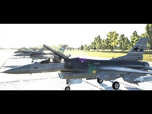 DCS WORLD : F-16 Viper Overhead Break Landing