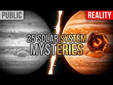 What 25 SOLAR System Puzzles Still Reveal Is Not Fully Understood