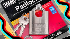 Experience next-level security with the Kasp Model 15050 Marine Padlock - outsmarting even the most determined challenges! 🌊🔒 #SecurityMastery #PadlockPower #lockpick #lockpicking #picklock #locks #lockpicker #fyp #padlock | Picking Locks