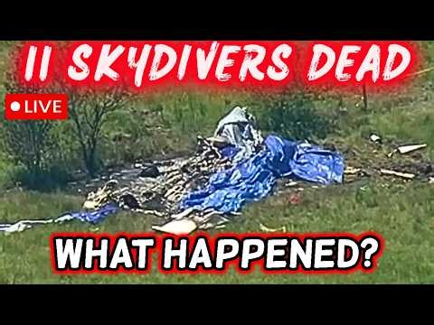 🔴 MASS FATALITY Incident: 11 Skydivers & Pilot Killed in Missouri Plane Crash