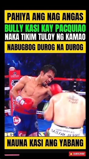 PAHIYA KAY PACQUIAO! BRANDON RIOS NABUGBOG NI PACMAN, NAWALA ANG ANGAS!