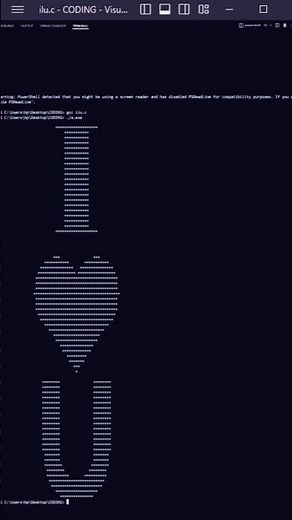 C program to print i love you ❣️ pattern #shorts #ytshorts #coding #cprogramming #codingation