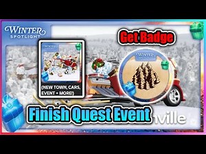[EVENT] WINTER SPOTLIGHT GET BADGE in Greenville Script - Finish Quest Event