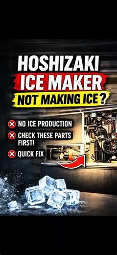 Hoshizaki Ice Maker not making produce ice