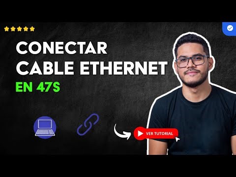 Cómo Conectar CABLE ETHERNET de ROUTER a PC en 47 S