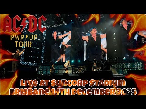 ACDC Power Up Tour Australia Live at Suncorp Stadium Brisbane 14th December 2025