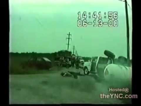 Policeman "Killed" Instantly By An Ammonia Gas Tank