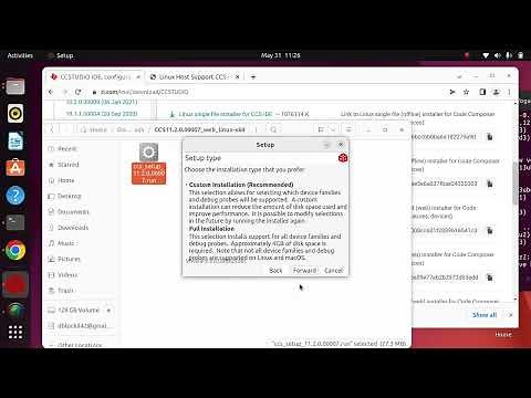 Installing Code Composer Studio in Linux, Ubuntu 22.04