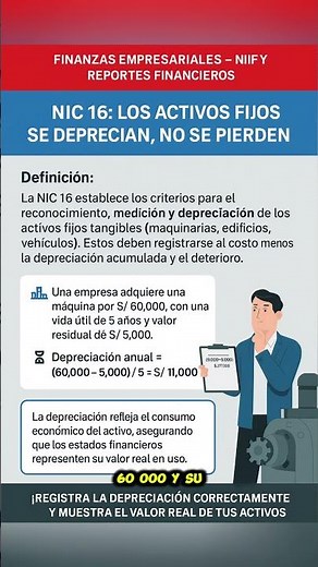 🏗️ IAS 16: Fixed Assets are DEPRECIATED, not lost! This key standard establishes how to recognize