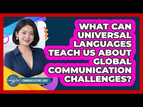 What Can Universal Languages Teach Us About Global Communication Challenges? - Communications Jobs