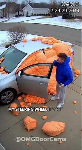 Thief Called 911 on Himself!😱🚔 Foam Trap Destroys Car! (Instant Karma)