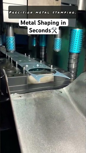 High Speed Metal Stamping Process For Industrial Component Manufacturing