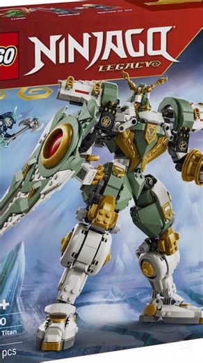 LEGO Lloyd's Titan Mech Set Revealed! #lego #legosets #legominifigures #legopieces #shorts #ninjago