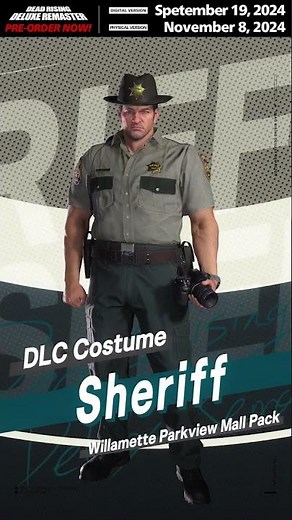 DEAD RISING DELUXE REMASTER Digital Deluxe DLC Spotlight | Sheriff