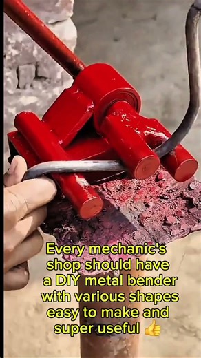 You won't believe this easy diy metal bender! #diy #mechanic