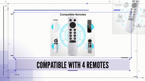 Replacement for Apple-TV-4K-Remote, Remote Control for Apple TV 4K/HD (NOT Siri and Voice)