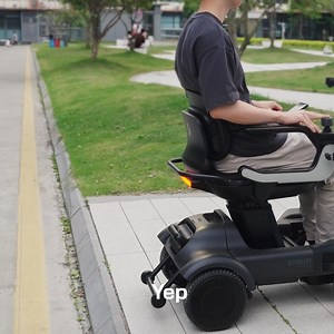 STRUTT ev¹ is a smart chair that detects surroundings in real-time, auto-stopping before every edge, always ensuring your safety. Visit Strutt's website for early bird exclusives. | Strutt