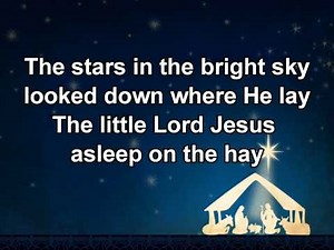 Away In A Manger - Lyrics