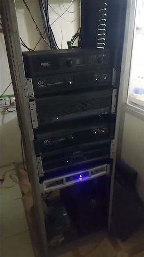 Projector room of a theatre.