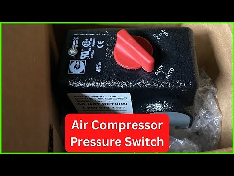 Craftsman 60 gal Air Compressor Pressure Switch Replacement