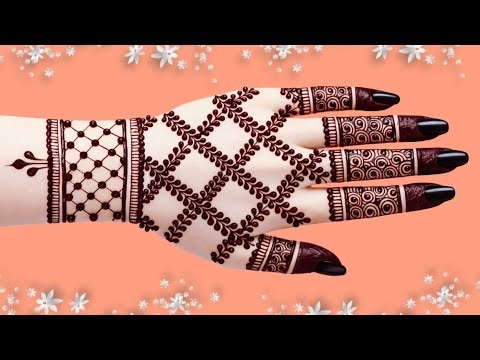 New Full Hand Mehndi Design | Mehandi Designs | Simple Mehndi Design | Bridal Mehndi Design