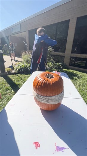 Some people carve pumpkins. We… take a different approach. 💥🎃 #PumpkinExplosion #MatthiasAcademy #FallFun #ScienceGoneWild | Matthias Academy