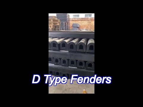 d type fender durable construction high impact resistance easy installation on vessels