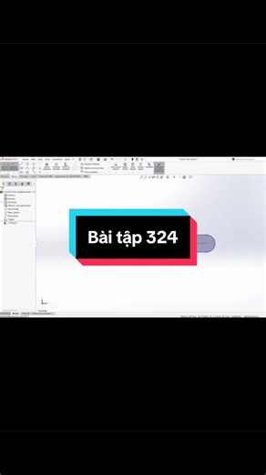 Bài tập thứ 324 cho các kỹ sư lương 5tr #autocad #hocautocad #solidworks #cadesimu #learnontiktok