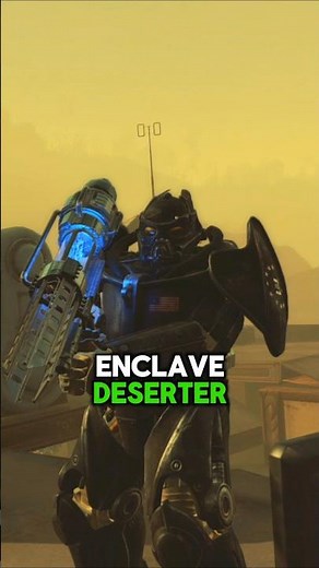 Enclave Deserter | #Fallout3 Lore #videogames #Bethesda