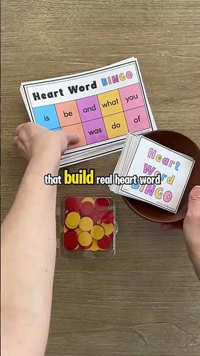 Heart Word Games That Make Learning Stick | Kindergarten Phonics Centers